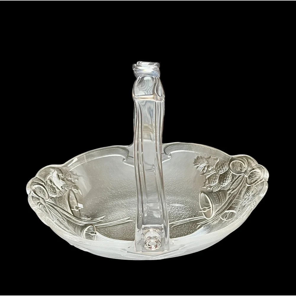 Vintage Mikasa‎ Crystal Holiday Bells 7